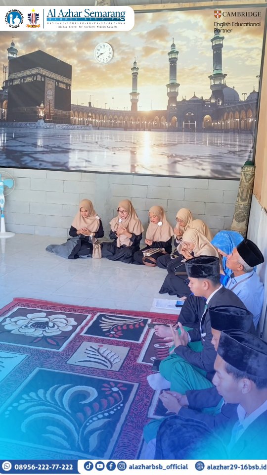 Penyaluran ZIS Ramadhan 1447 H dari Keluarga besar Al Azhar Semarang Kampus BSB City ke Panti Asuhan di sekitar sekolah.