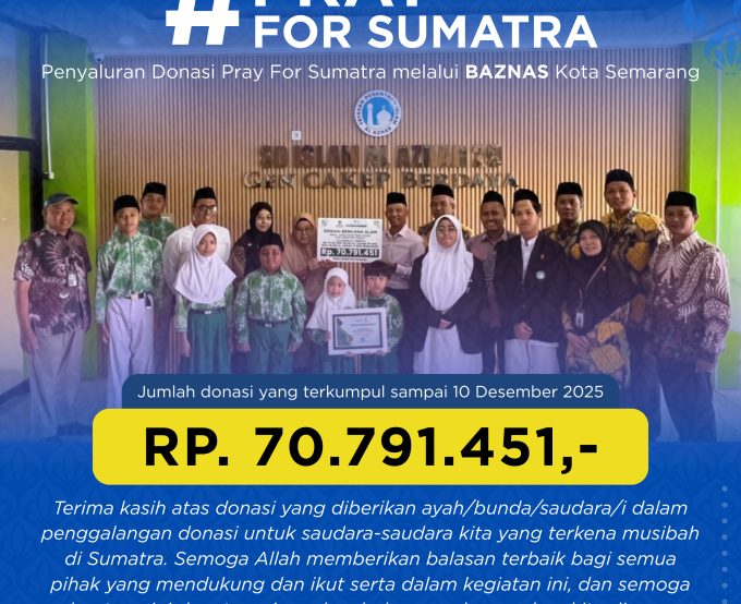 Penyaluran Donasi #PrayForSumatra